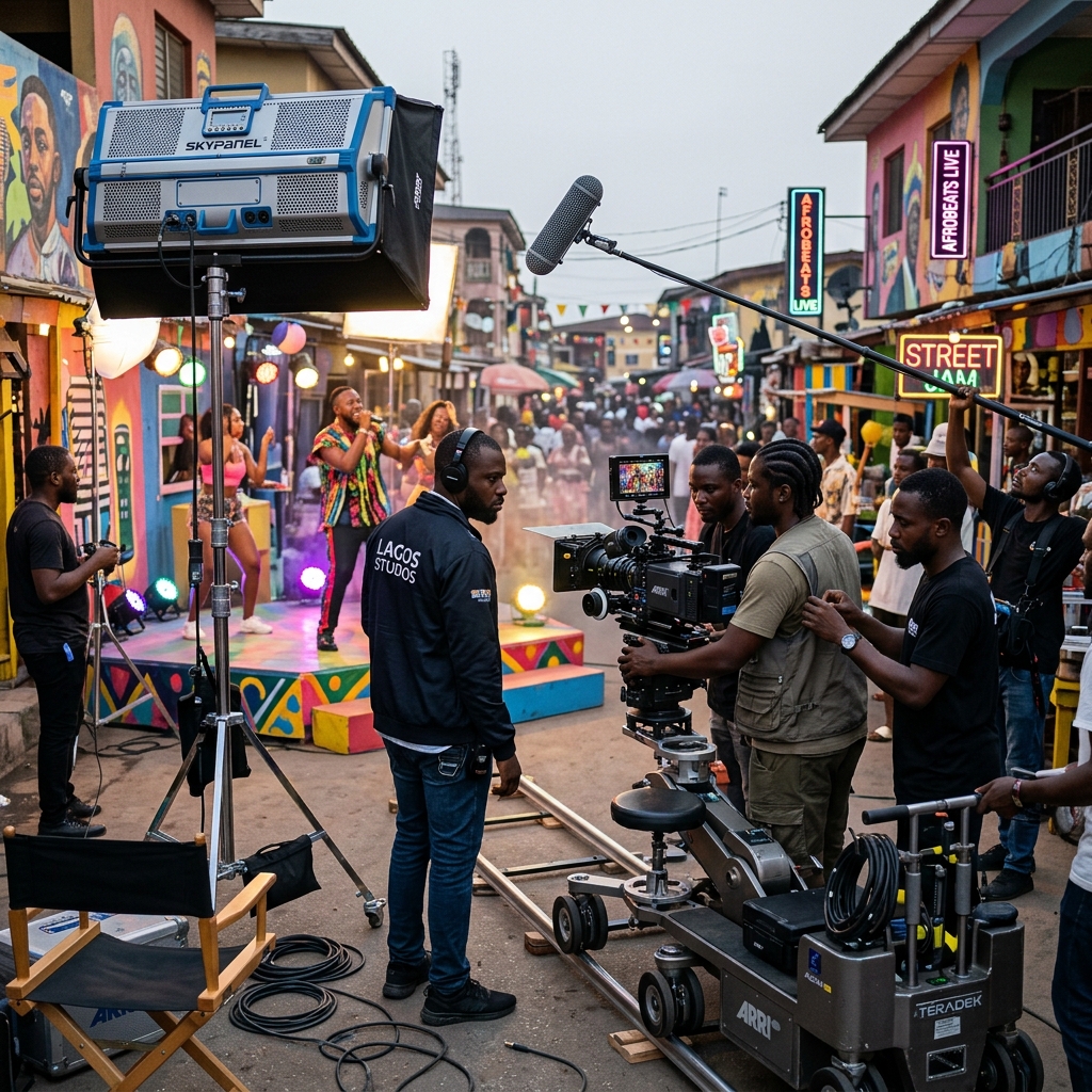 Behind the scenes